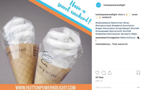 Electrician «Hutton Power & Light», reviews and photos, 5295 Greenwich Rd Ste 110, Virginia Beach, VA 23462, USA