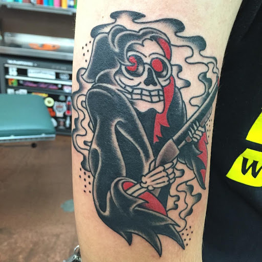Explore mexican tattoos ideas, creative tattoo ideas in Glendale, available at Old West Tattoo