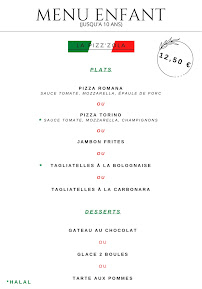 Restaurant italien La Pizz'Zola à Dijon - menu / carte