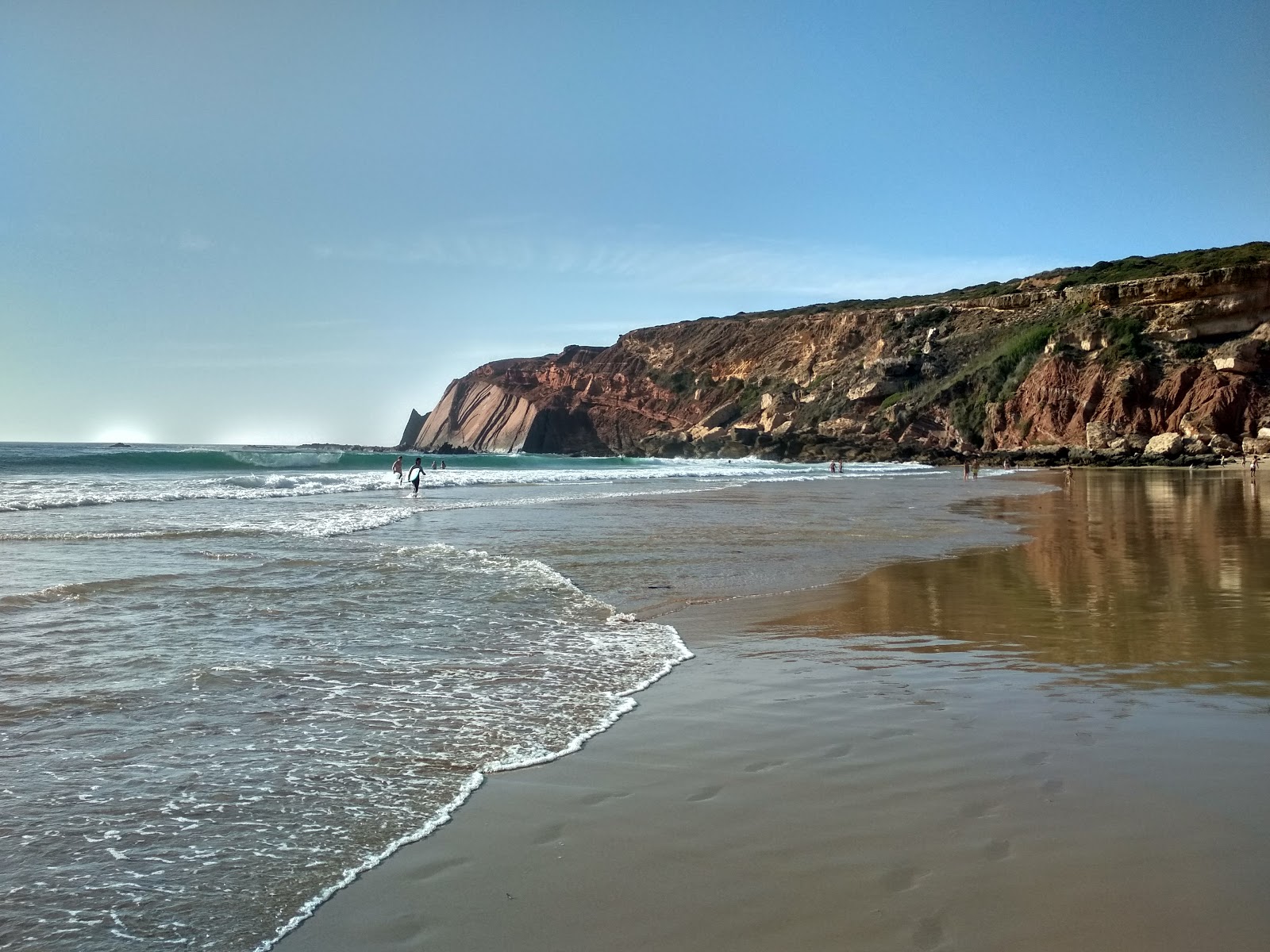Praia do Telheiro'in fotoğrafı doğal alan içinde bulunmaktadır