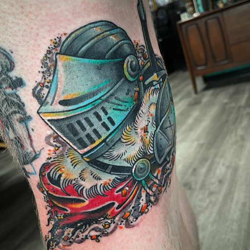 Explore black light tattoo ideas, creative tattoo ideas in Oakland, available at Good Tattoo