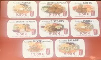 Menu / carte de Magic Kebab à Rezé