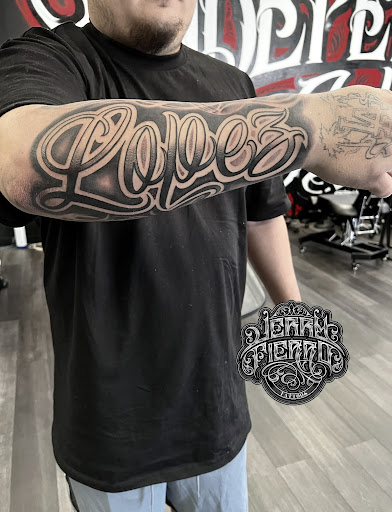 Explore tattoo ideas on calf, creative tattoo ideas in Silver City, available at Independent Ink Tattoo