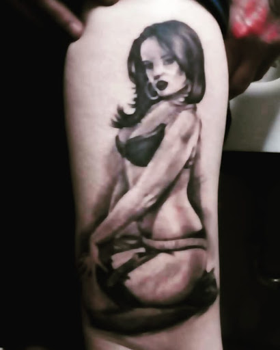 Explore demon slayer sword tattoo ideas, creative tattoo ideas in Conowingo, available at In Bloom Tattoo