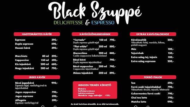 Black Szuppé Delicatesse & Espresso - Budapest