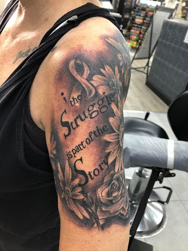 Explore irish sleeve tattoo ideas, creative tattoo ideas in Daytona Beach, available at Studio 21 Tattoo & Piercings Daytona Beach