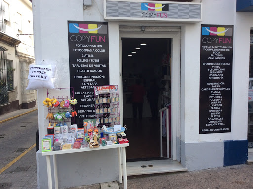 Copy Fun - Copistería.     Artículos Personalizados Y Mucho Más.    San Fernando