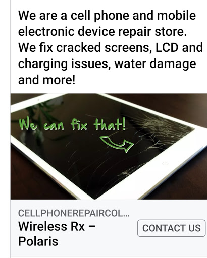 Mobile Phone Repair Shop «Wireless Rx - Polaris», reviews and photos, 2156 Polaris Pkwy, Columbus, OH 43240, USA
