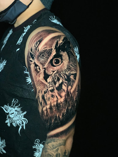 Explore clover tattoo ideas, creative tattoo ideas in Corona, available at Crop Circles Tattoo Studio