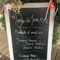 Le Sagittaire à Semur-en-Auxois menu