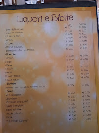 Menu / carte de Summer Pub à Saint-Vincent