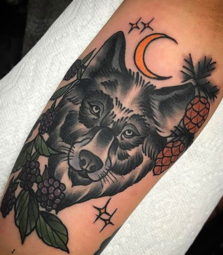 Explore joker card tattoo ideas, creative tattoo ideas in Syracuse, available at Resurrected Tattoo