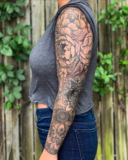 Explore ride or die tattoo ideas, creative tattoo ideas in Sumter, available at Broken Arrow Tattoo Studio