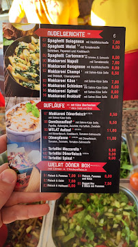 Carte du Welat Döner Dürüm à Dresden