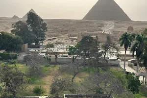 Panorama view pyramids image
