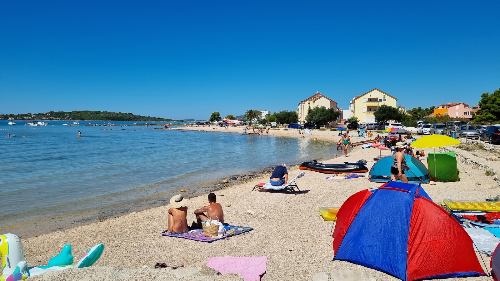 Zdjęcie Barbun Beach z powierzchnią beżowe kamyki