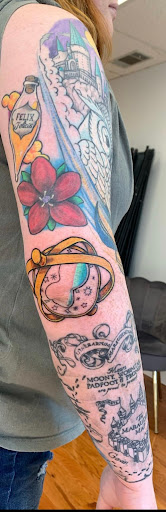 Explore underdog tattoo ideas, creative tattoo ideas in Hays, available at Blue Light Body Arts
