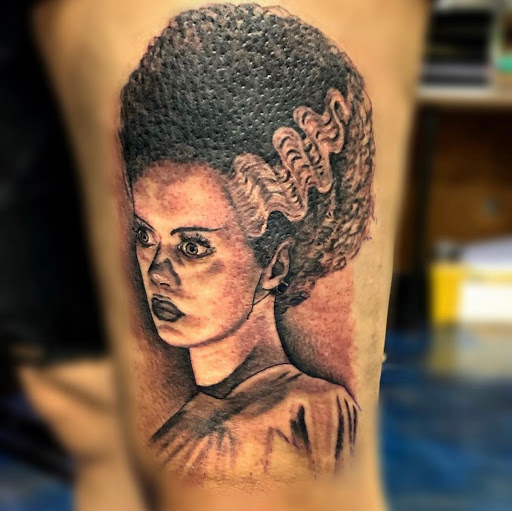 Explore snook tattoo ideas, creative tattoo ideas in Roanoke, available at Saint Cecilias Art Studio