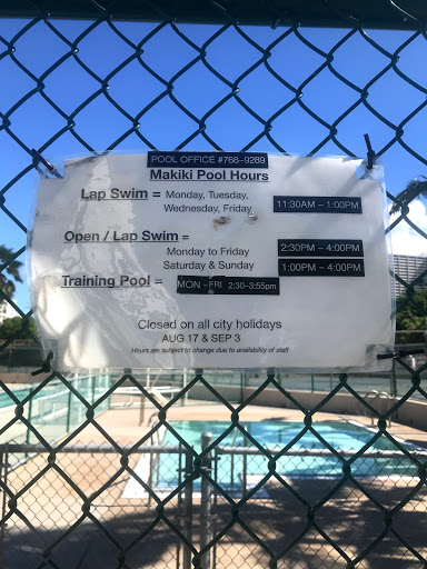 Makiki Swimming Pool