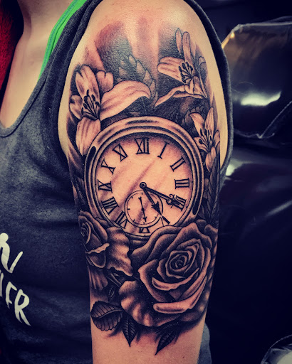 Explore duck hunting tattoo ideas, creative tattoo ideas in Enid, available at Culture Tattoo