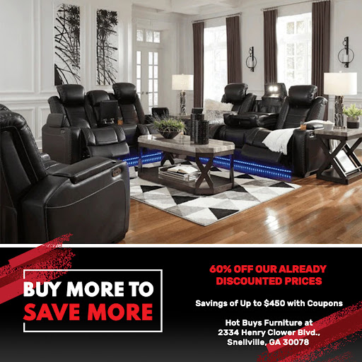 Furniture Store «Hot Buys Furniture», reviews and photos, 2334 Henry Clower Blvd SW, Snellville, GA 30078, USA