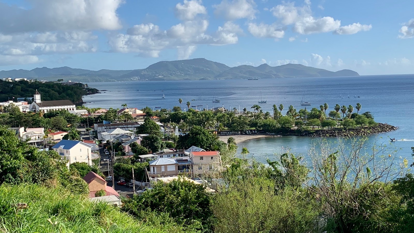 Foto af Plage de l'anse Madame faciliteter område