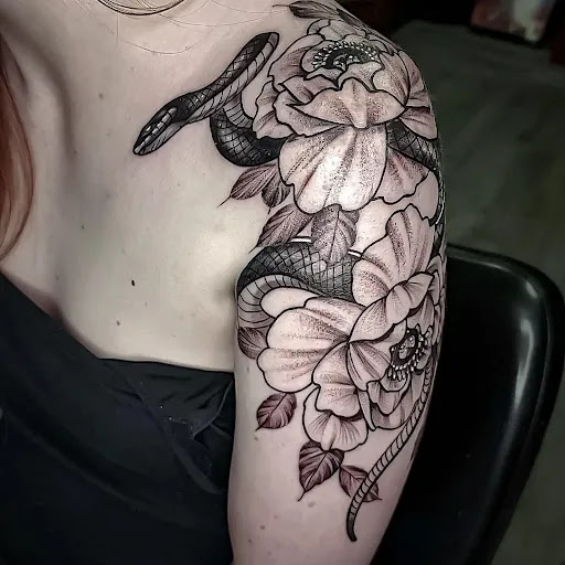 Explore jesus fish tattoo ideas, creative tattoo ideas in Brunswick, available at Black Element Tattoo