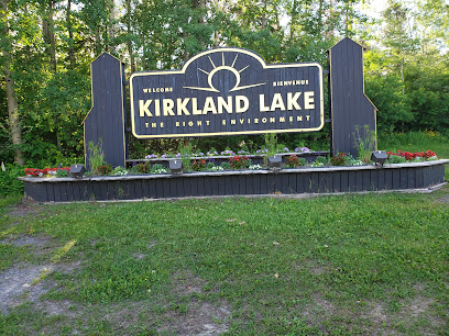 Kirkland Lake Town Sign