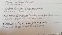 Carte du La Brasserie du Terroir à Roissy-en-France