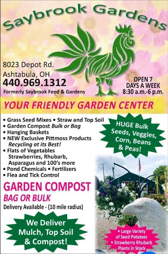 Pet Supply Store «Saybrook Feed & Garden», reviews and photos, 8023 Depot Rd, Ashtabula, OH 44004, USA