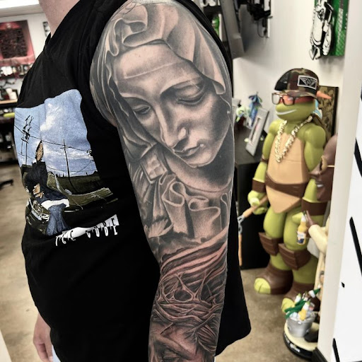 Explore not all who wander are lost tattoo ideas, creative tattoo ideas in Maryland Heights, available at Thirteen Roses Tattoo & Aesthetics