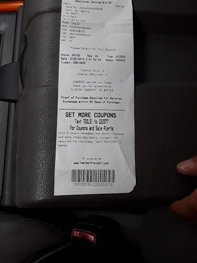 Hardware Store «Harbor Freight Tools», reviews and photos, 34900 Groesbeck Hwy, Charter Twp of Clinton, MI 48035, USA