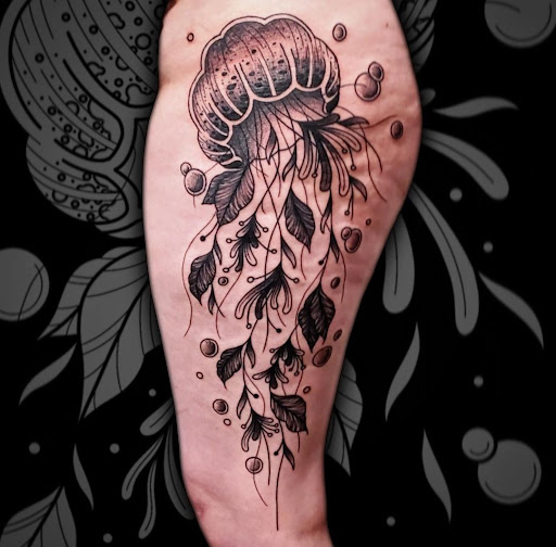 Explore push tattoo ideas, creative tattoo ideas in Fountain, available at United Tattoo