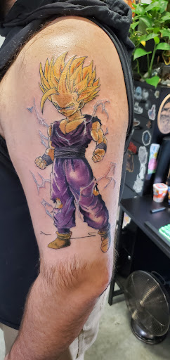 Explore kdrama tattoo ideas, creative tattoo ideas in Overland Park, available at Aftershock Tattoo Co.