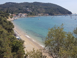 Photo de Platanias beach avec baie spacieuse