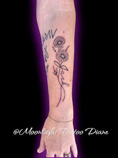 Explore his and her tattoos ideas, creative tattoo ideas in Ocean View, available at Moonlight Tattoo