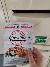 Pizz’up à Melun menu