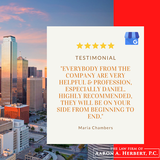 Personal Injury Attorney «Law Firm of Aaron A. Herbert, P.C.», reviews and photos