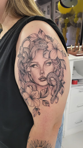 Find best full sleeve tattoo ideas for your next unique tattoo in Lockeford at Lucky You Tattoos Lockeford