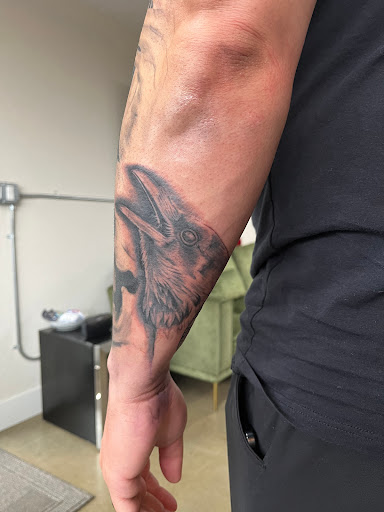 Explore dragonfly tattoo ideas for guys, creative tattoo ideas in Tacoma, available at Bloodstone Tattoo Studio