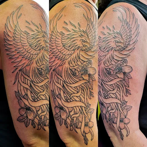 Explore paladin tattoo ideas, creative tattoo ideas in Rochester, available at Body Creations Tattoo & Body Piercing