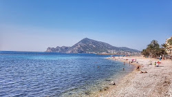 Photo de Playa la Roda avec un niveau de propreté de assez propre