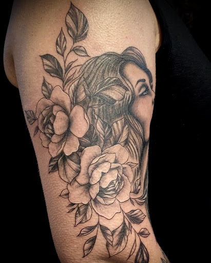 Explore real madrid tattoo ideas, creative tattoo ideas in Stowe, available at World Famous Monkey House Customs