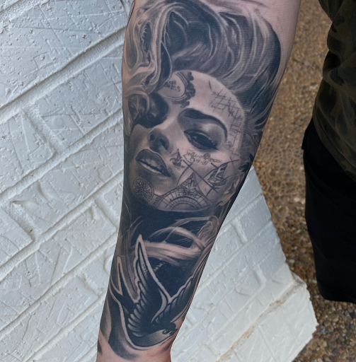 Find tattoo forearm ideas for your next unique tattoo in Oklahoma City at Oklahoma Tattoo Collective