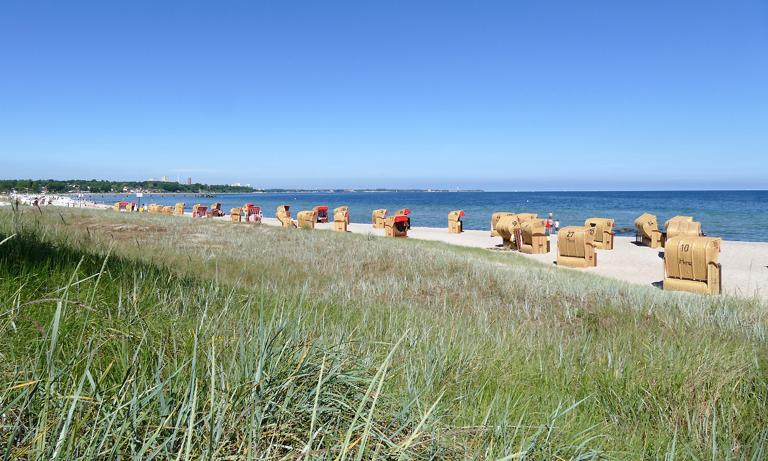 Foto de Haffkrug strand com praia espaçosa