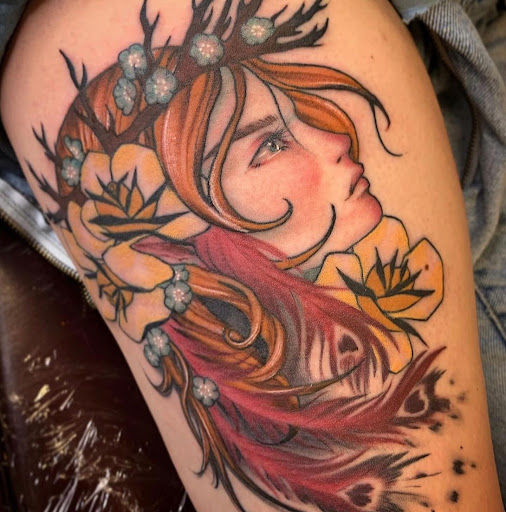 Explore thor tattoo ideas, creative tattoo ideas in Transfer, available at Studio Antherium Tattoo