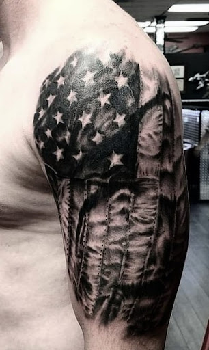 Explore japanese hand tattoo ideas, creative tattoo ideas in Wasilla, available at Doulos Tattoo, The Tattoo Shop