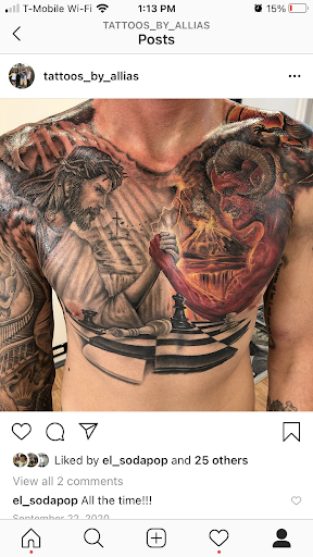 Explore tattoo ideas for 3 friends, creative tattoo ideas in Sarasota, available at SEVEN SINS Tattoo Studio