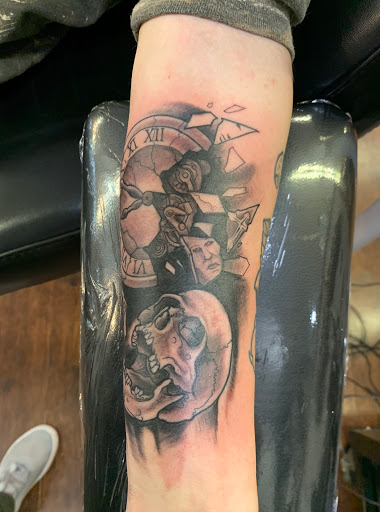 Explore sub tattoo ideas, creative tattoo ideas in Tacoma, available at Garfield Street Tattoo Co