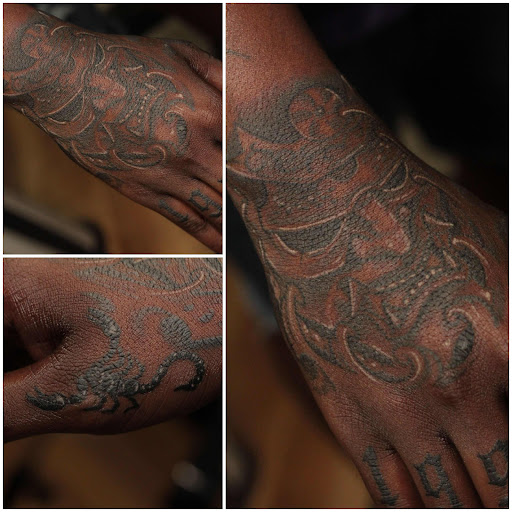 Explore backpiece tattoo ideas, creative tattoo ideas in Homosassa, available at Citrus Tattoos